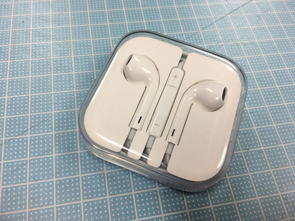 iPhone純正イヤフォン