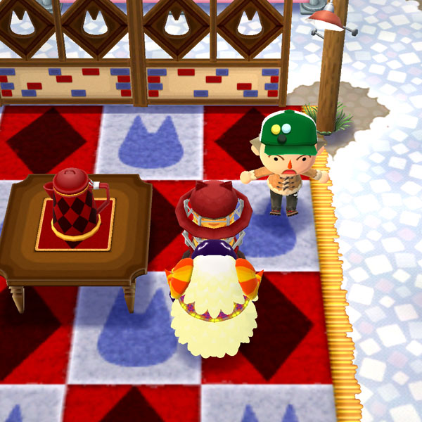 メリヤスさん、それ暑くないですか?