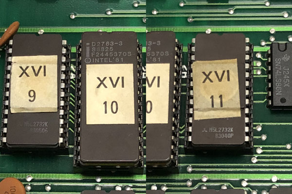 ここから裏側で、背景マップとかスプライトとかです