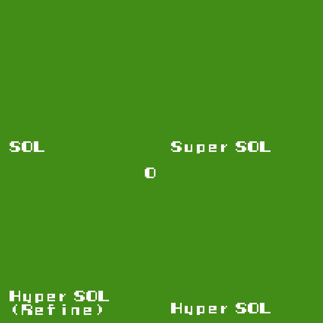 修正案とソル3種類の比較